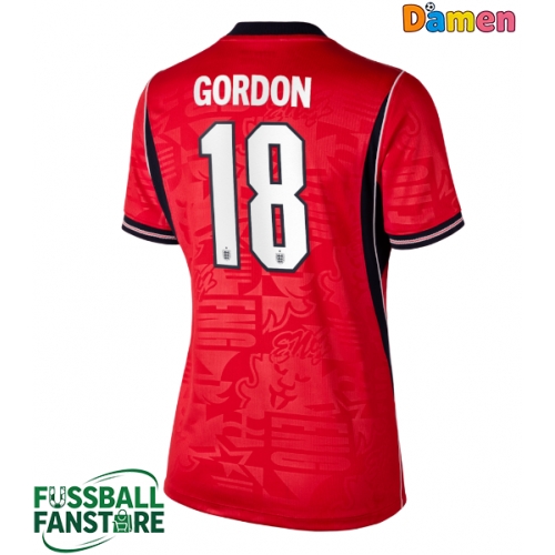 England Anthony Gordon #18 Replik Auswärtstrikot Damen WM 2026 Kurzarm